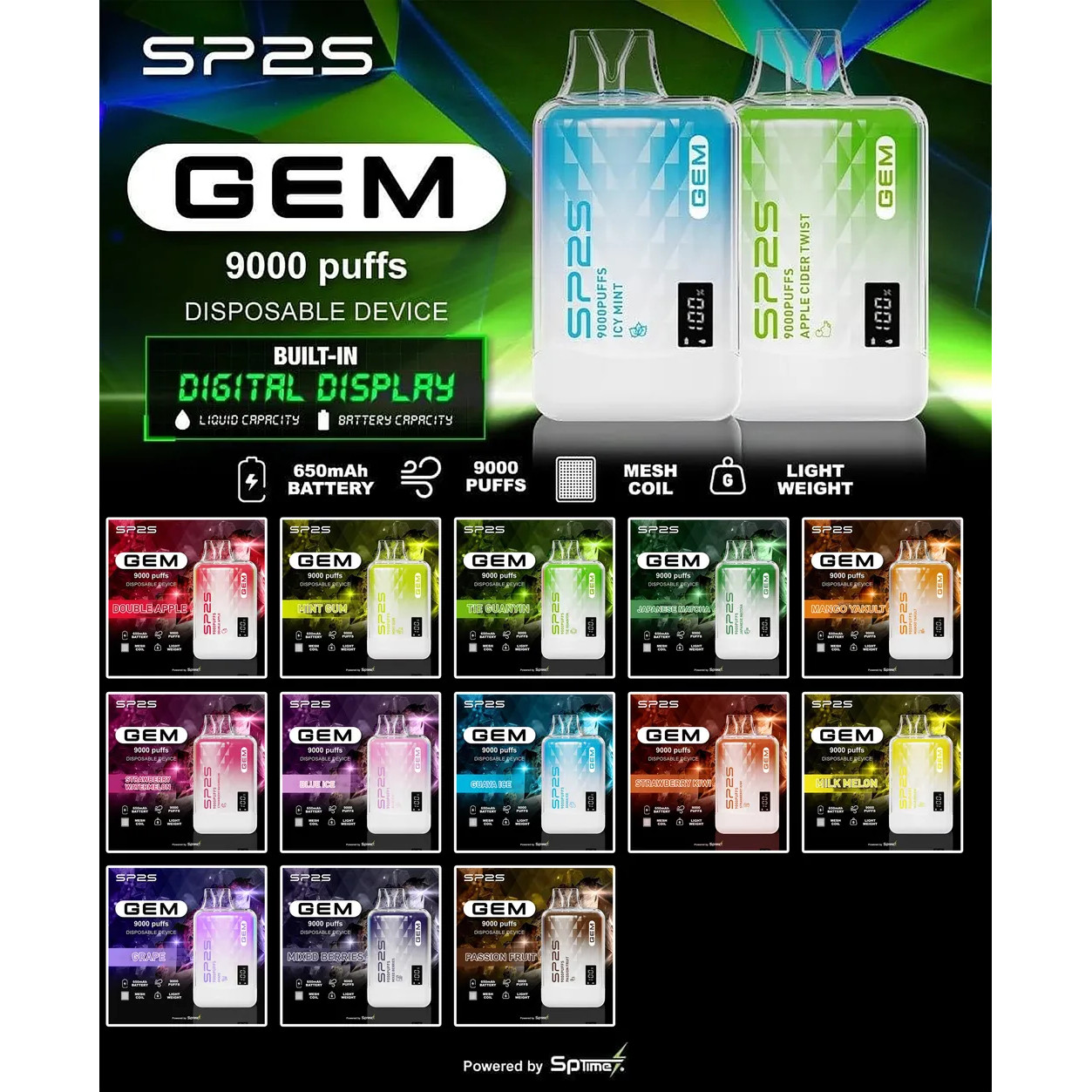 SP2拋棄式｜9000口